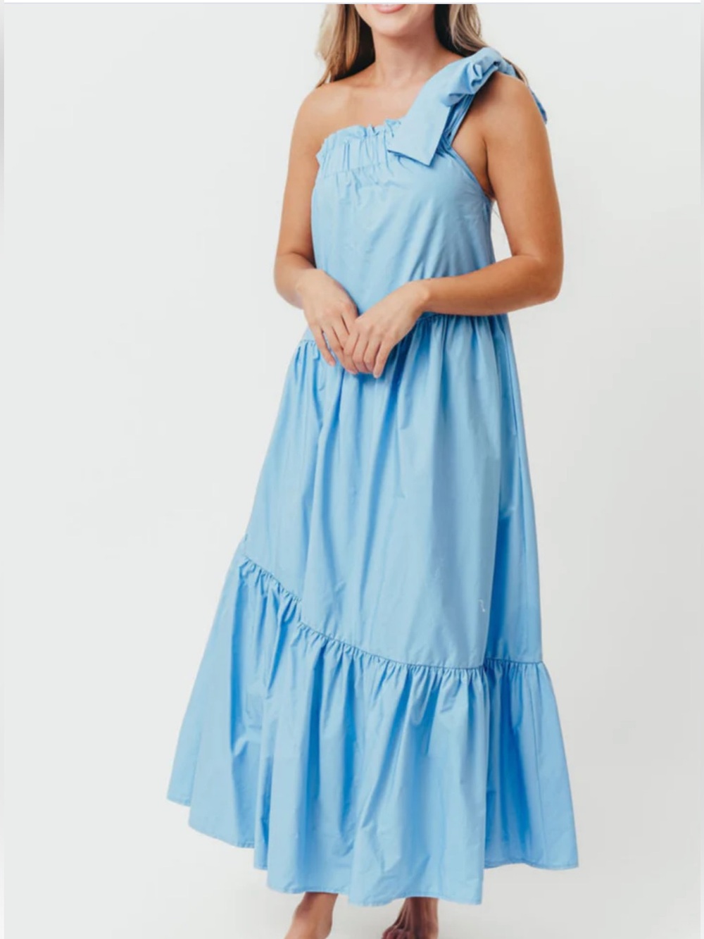 Worth Collective Jordan Maxi Dress in Carolina Blue
